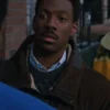 Eddie Murphy Coming to America Brown Leather Jacket