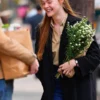 Elle Fanning A Complete Unknown Black Coat