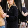 Elle Fanning Black Coat A Complete Unknown