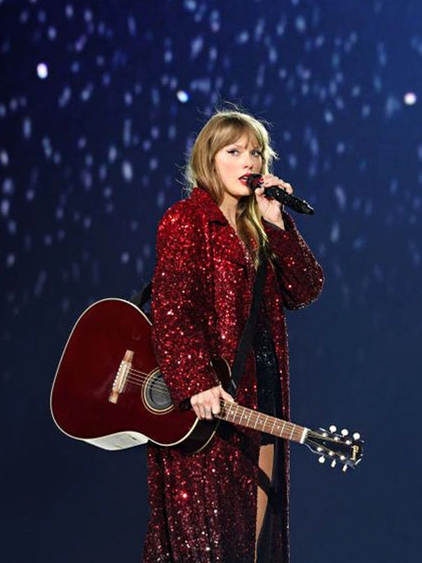 Eras Tour Amsterdam Taylor Swift Sequin Coat