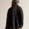 Free People Black Quilted Jacket