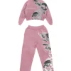 Gateway Luxury Skully Pink Tracksuit