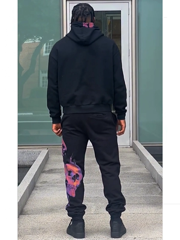 Gateway Luxury Skully Tracksuit Black