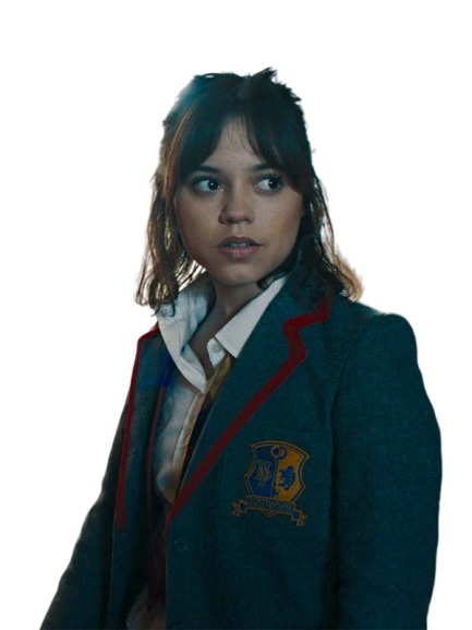 Jenna Ortega 2024 Beetlejuice Beetlejuice Uniform Blazer