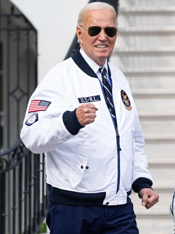 Joe Biden Olympic Team USA Reversible Bomber Jacket