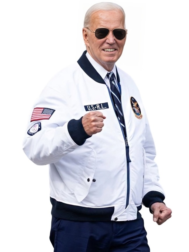 Joe Biden Team USA Reversible Bomber Jacket