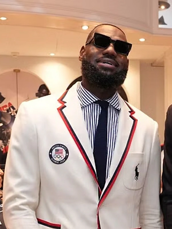 Lebron James Paris 2024 Olympics Blazer