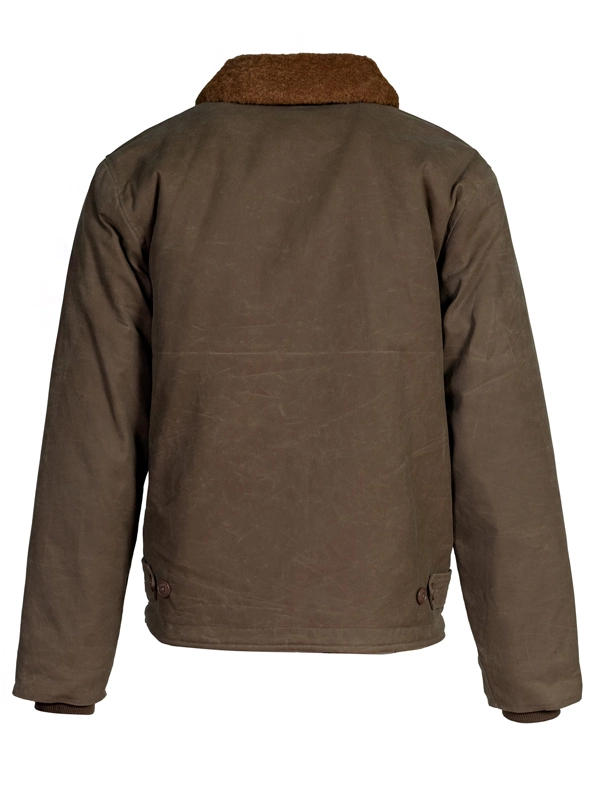 Mens Waxed Cotton Deck Jacket