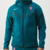 Nike Portugal 2024 NSW Tech Fleece Full Zip Hoodie