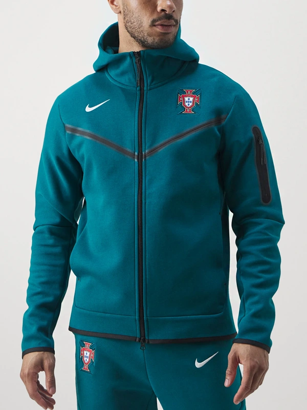 Nike Portugal 2024 NSW Tech Fleece Full Zip Hoodie