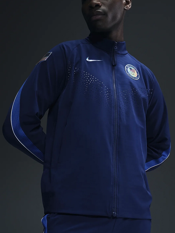 Nike Team USA Medal Ceremony Blue Full-Zip Jacket