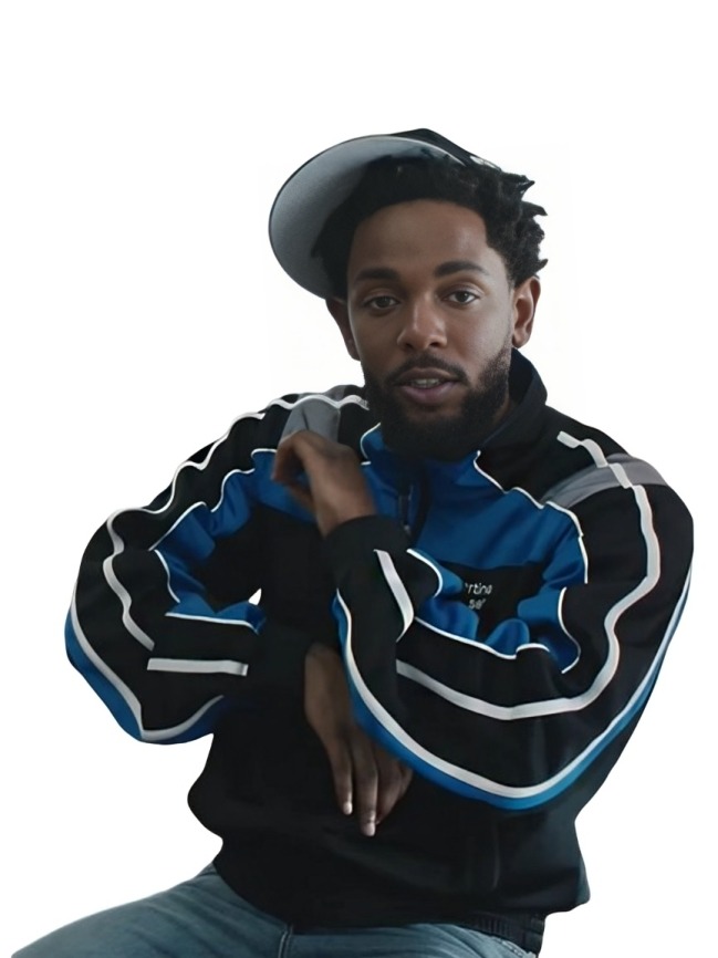 Not Like Us Kendrick Lamar Martine Rose Shrunken Track Jacket