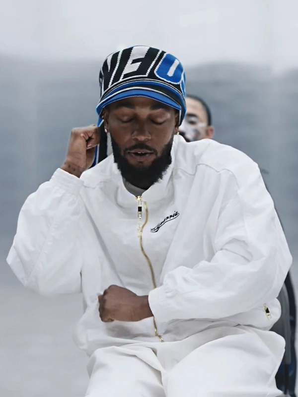 Not Like Us Kendrick Lamar White Jacket