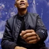 Obama 44 Black Bomber Jacket