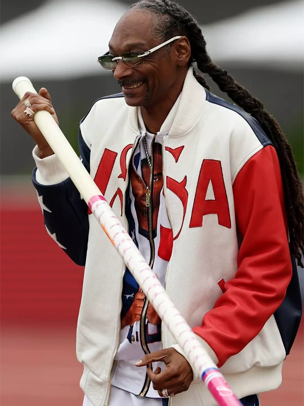 Olympic 2024 Snoop Dogg USA Bomber Jacket