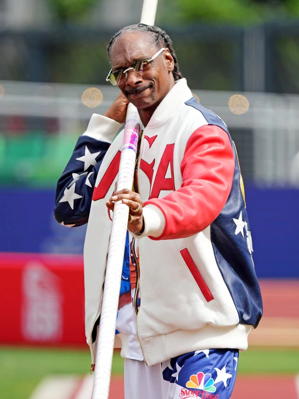 Paris 2024 Olympic Snoop Dogg USA Bomber Jacket