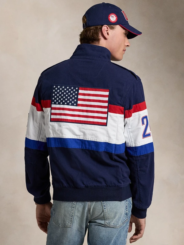 Paris 2024 Olympic Team USA Flagbearer Uniiform Jacket