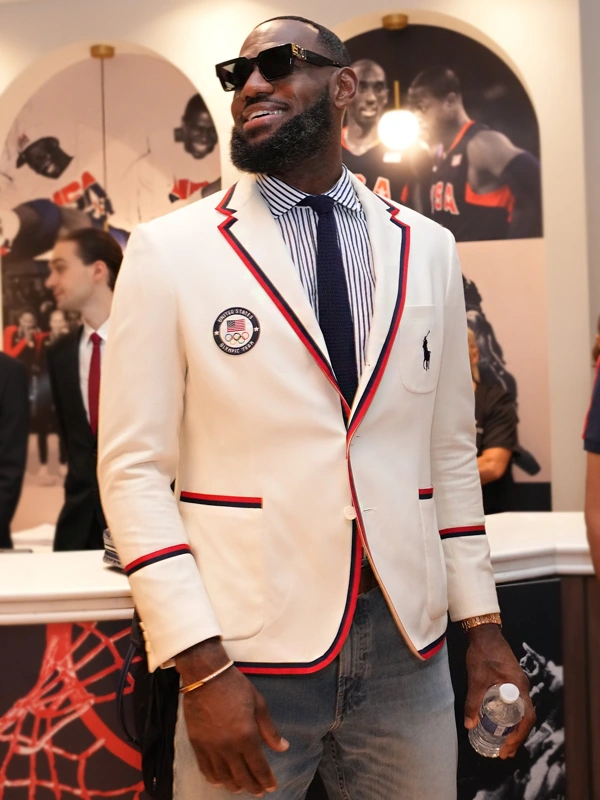 Paris 2024 Olympics Lebron James Blazer