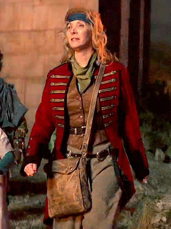 Penelope Time Bandits Red Coat