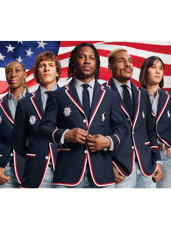 Polo Ralph Lauren Team USA Opening Ceremony Blue Blazer