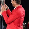 Rafael Nadal Paris 2024 Olympics Red Coat