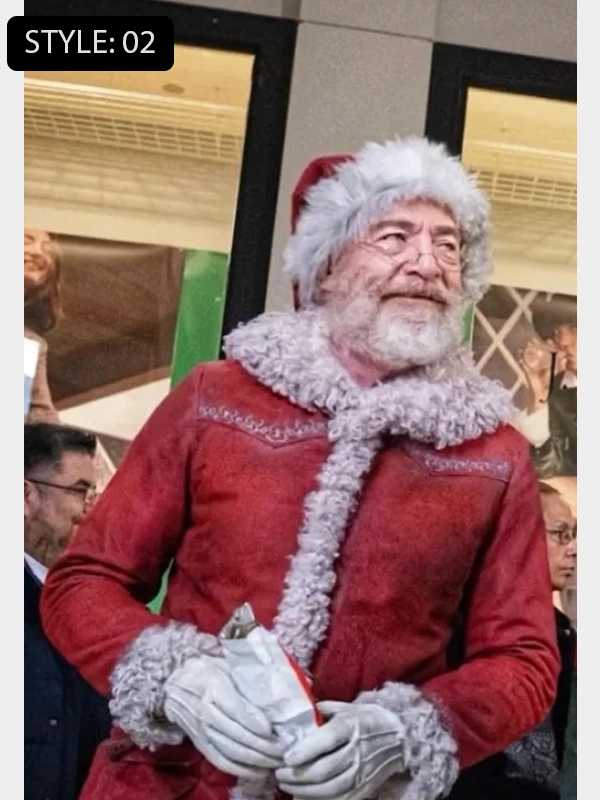 Red One J.K. Simmons Santa Claus Coat