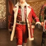 J.K. Simmons Red One Santa Claus Coat