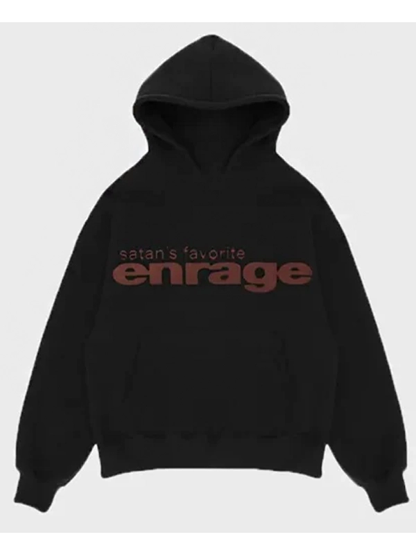 Satan’s Favorite Enrage Hoodie Black