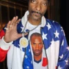 Snoop Dogg USA Flag Tracksuit The Tonight Show 2024