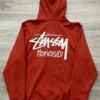 Stussy Honolulu Zip-Up Hoodie Orange