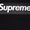 Supreme Black Box Log Hoodie