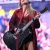 Taylor Swift The Eras Tour Red Sequin Coat