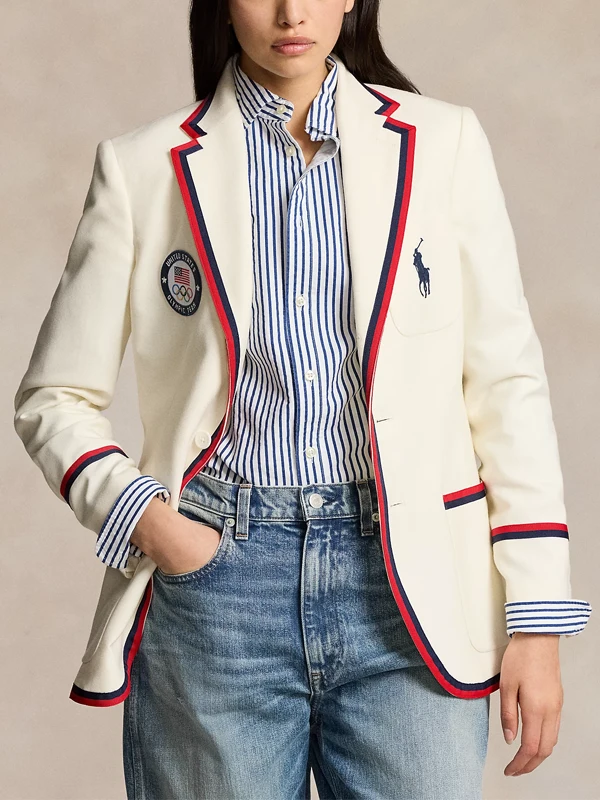 Team USA Flagbearer Uniform Blazer White