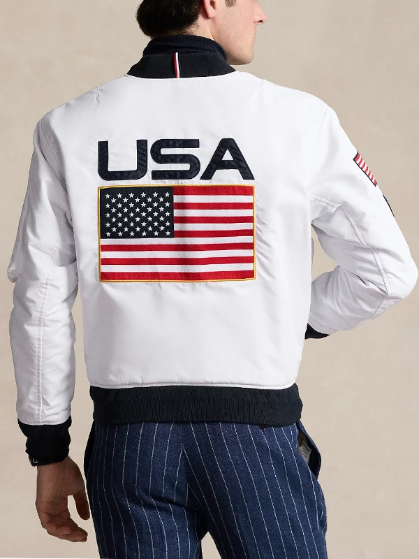 Team USA Joe Biden Reversible Bomber Jacket