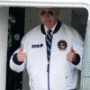 Team USA Joe Biden White Bomber Jacket