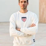 Team USA Solo Swoosh Crew-Neck Sweatshirt