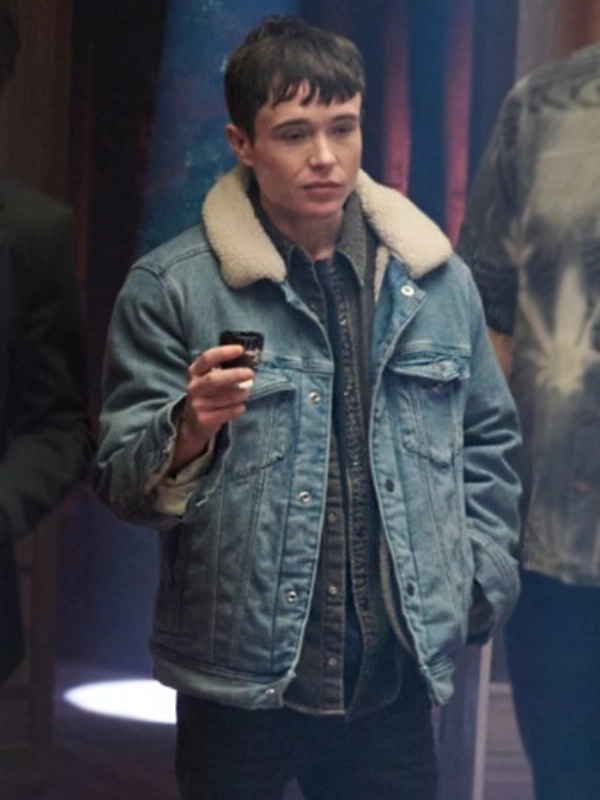 The Umbrella Academy S04 Vanya Hargreeves Blue Denim Jacket