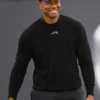 Tiger Woods Black Sweatshirt Sun Day Red