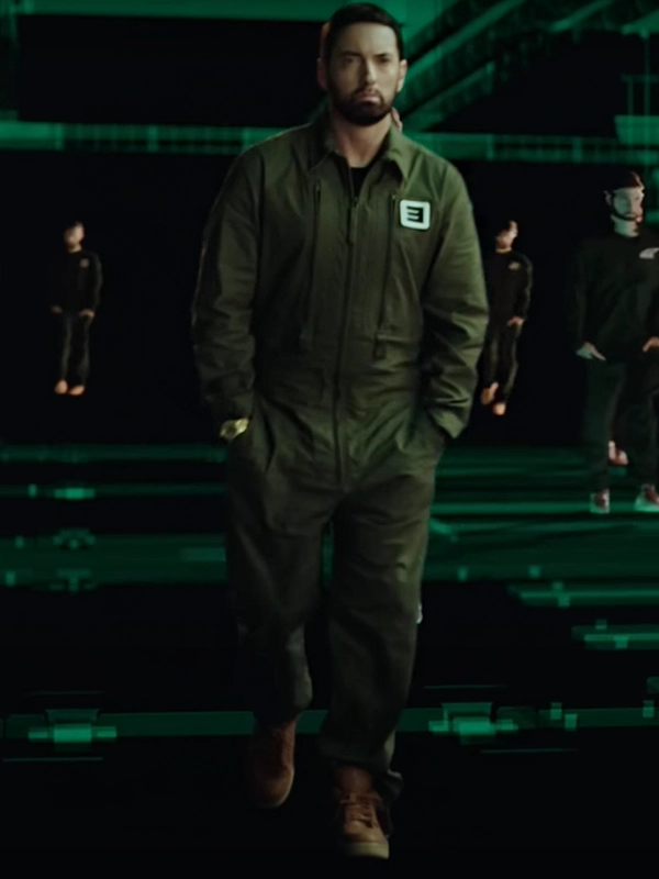 Tobey Eminem Green Jumpsuit