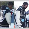 Travis Scott Cactus Jack Fragment Manifest Letterman Jacket