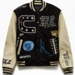 Travis Scott x Fragment Manifest Letterman Jacket