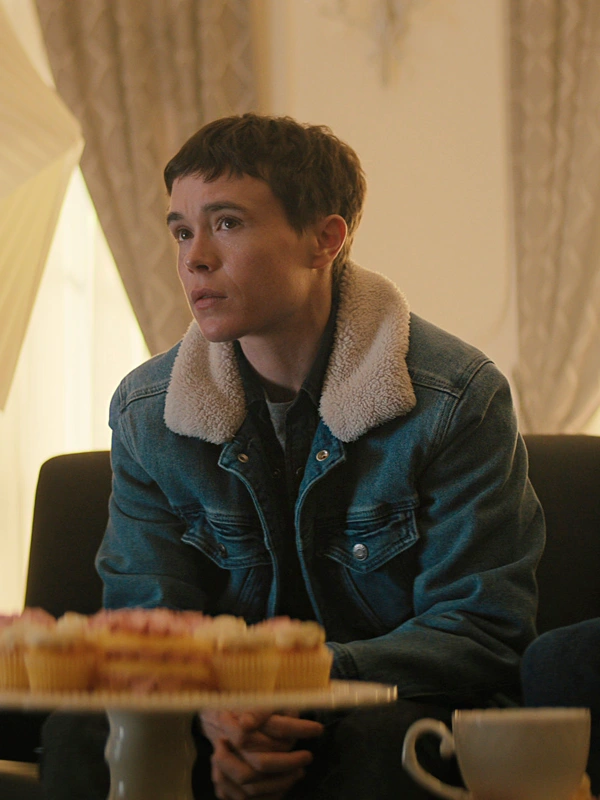 The Umbrella Academy S04 Vanya Hargreeves Shearling Denim Jacket