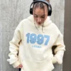 Vintage 1997 Laguna Cream Hoodie