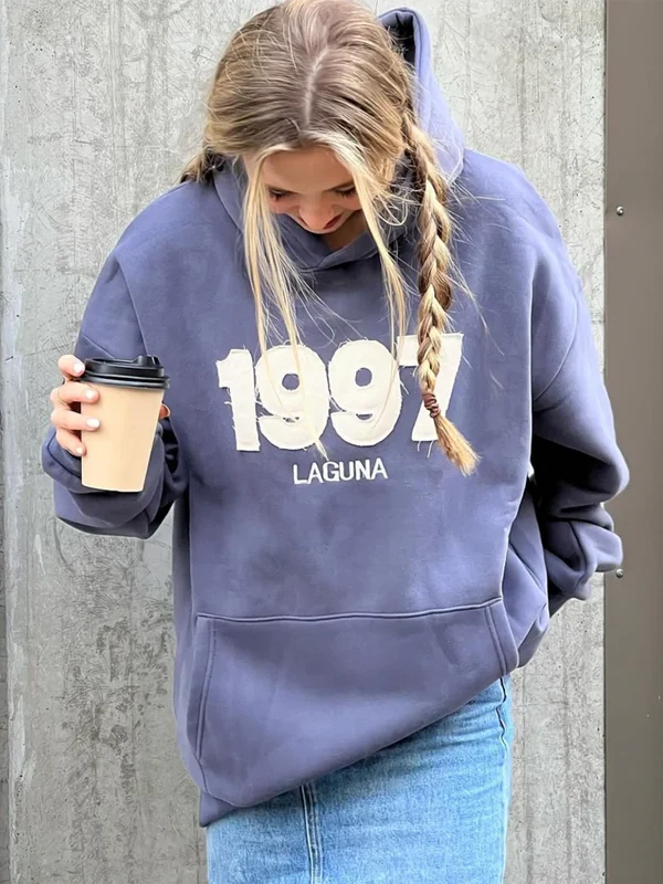 Vintage 1997 Laguna Purple Hoodie