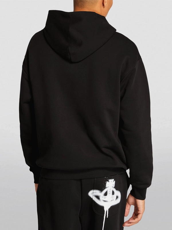 Vivienne Westwood Spray Orb Hoodie Black