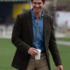 We Live in Time Andrew Garfield Grey Blazer