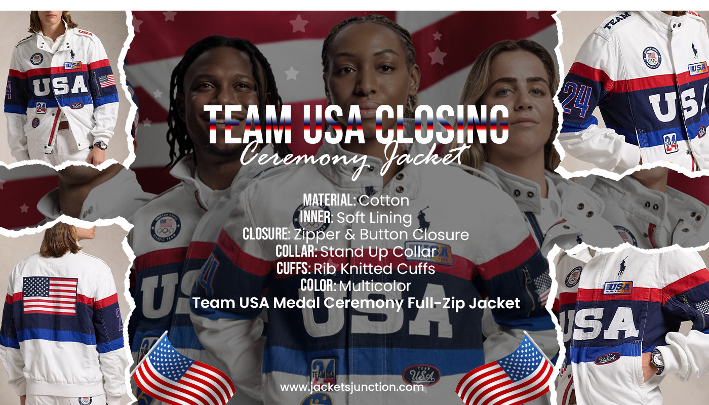 closing ceremony usa jacket