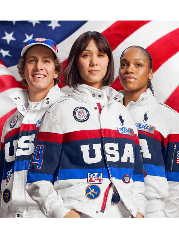 team usa polo olympic jacket