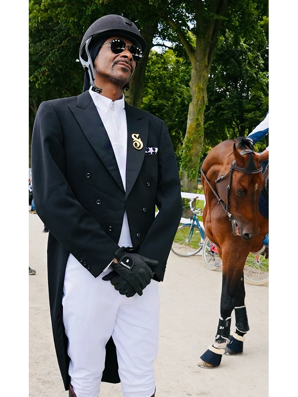 2024 Olympic Snoop Dogg Tailcoat Black