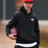 49ers Kyle Shanahan Black Pullover Hoodie